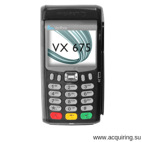 POS-терминал Verifone VX675 (Wi-Fi, Bluetooth), комплект Прими Карту в СПБ